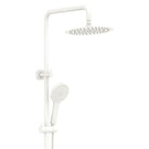 Fienza Kaya Twin Rail Shower Matte White 455109MW - The Blue Space