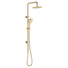 Angle Fienza Kaya Twin Rail Shower Urban Brass 455109UB - The Blue Space