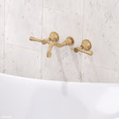 Buy Fienza Lillian Lever Basin/Bath Wall Set, Urban Brass 339102UU - The Blue Space