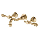 Fienza Lillian Lever Basin/Bath Wall Set, Urban Brass 339102UU - The Blue Space