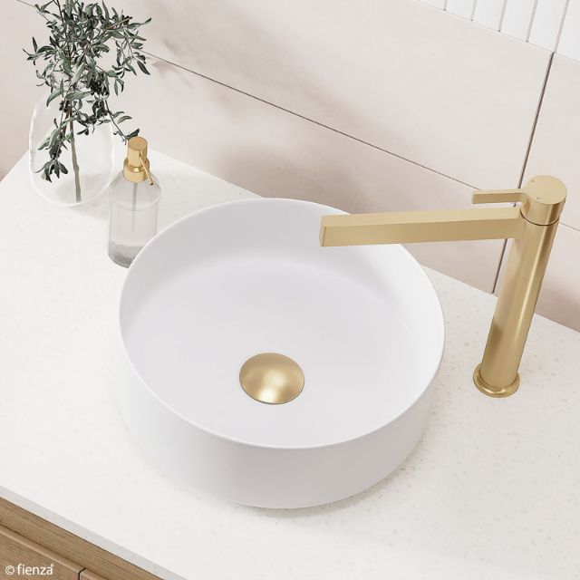 Buy Fienza Universal Pop-Up/Pull-Out Basin Waste Urban Brass WAS72UB - The Blue Space