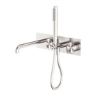 Nero Kara Progressive Shower System With Spout 230mm Brushed Nickel NR271903A230BN - The Blue Space