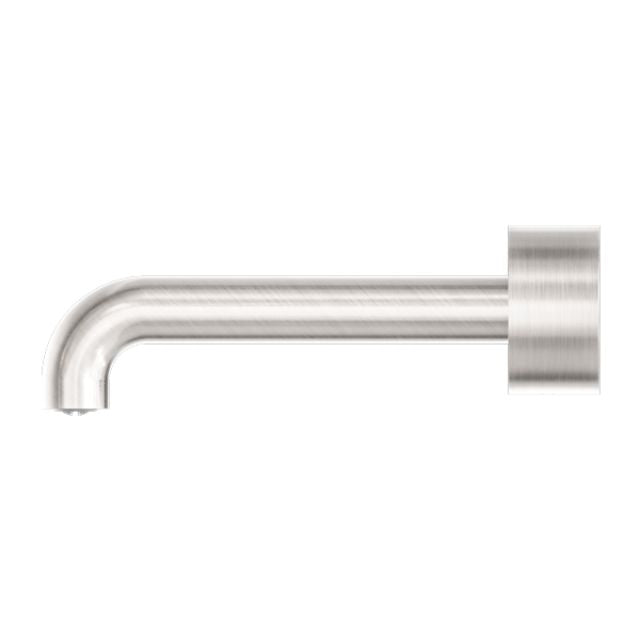 Nero Kara Progressive Wall Basin/Bath Set 120mm Brushed Nickel