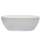 Buy Kaskade Lucia Freestanding Stone Bath Matte White 1500mm VX12-1500 - The Blue Space