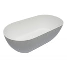 Sale Kaskade Lucia Freestanding Stone Bath Matte White 1500mm VX12-1500 - The Blue Space