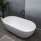 Kaskade Lucia Freestanding Stone Bath Matte White 1800mm VX12-1800 - The Blue Space