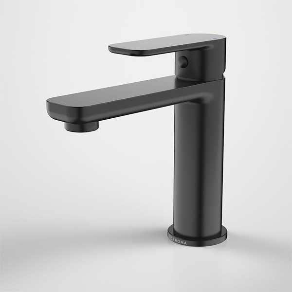 Caroma Luna Basin Mixer Satin Black at The Blue Space