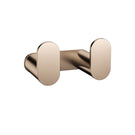 Meir Curvaé Double Robe Hook Champagne MRRH-2D00N-CH - The Blue Space