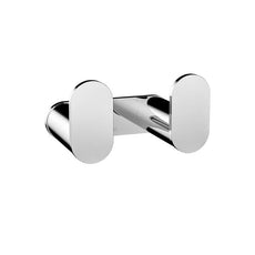 Meir Curvaé Double Robe Hook Chrome MRRH-2D00N-C - The Blue Space