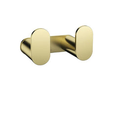 Meir Curvaé Double Robe Hook Tiger Bronze MRRH-2D00N-PVDBB - The Blue Space