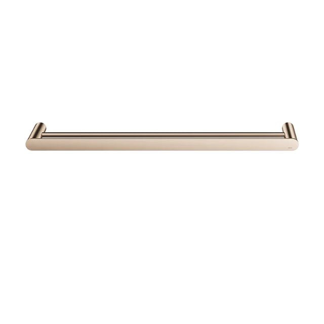 Angle Meir Curvaé Double Towel Rail 600mm Champagne MRTR-3D60N-CH - The Blue Space