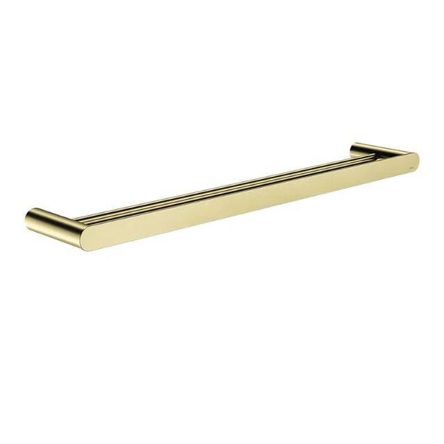 Meir Curvaé Double Towel Rail 600mm Tiger Bronze MRTR-3D60N-PVDBB - The Blue Space