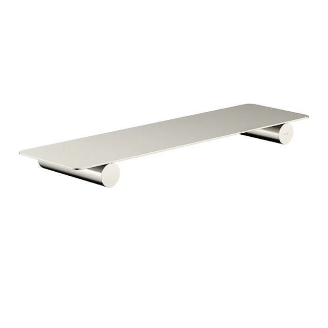 Meir Curvaé Shower Shelf  Brushed Nickel MRSS-2040N-PVDBN - The Blue Space