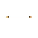 Front Meir Curvaé Shower Shelf  Lustre Bronze MRSS-2040N-PVDBZ - The Blue Space