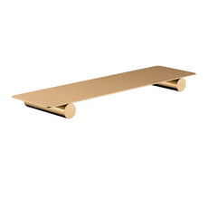 Meir Curvaé Shower Shelf  Lustre Bronze MRSS-2040N-PVDBZ - The Blue Space