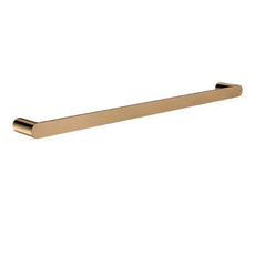 Meir Curvaé Single Towel Rail 600mm Lustre Bronze MRTR-3S60N-PVDBZ - The Blue Space