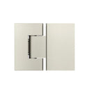 Front Meir Glass To Glass Shower Door Hinge Brushed Nickel MGA01N-PVDBN - The Blue Space