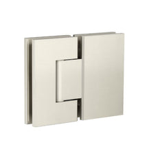 Meir Glass To Glass Shower Door Hinge Brushed Nickel MGA01N-PVDBN - The Blue Space