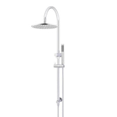 Meir Gooseneck Shower Set with 300mm rose, Single-Function Hand Shower Chrome MZ0906-R-C - The Blue Space