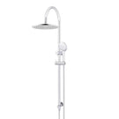 Meir Gooseneck Shower Set with 300mm rose, Three-Function Hand Shower Chrome MZ0906-C - The Blue Space