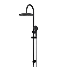 Meir Gooseneck Shower Set with 300mm rose, Three-Function Hand Shower Matte Black MZ0906 - The Blue Space