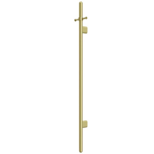 Angle Meir Heated Vertical Towel Rail - Tiger Bronze MHT02B-PVDBB - The Blue Space