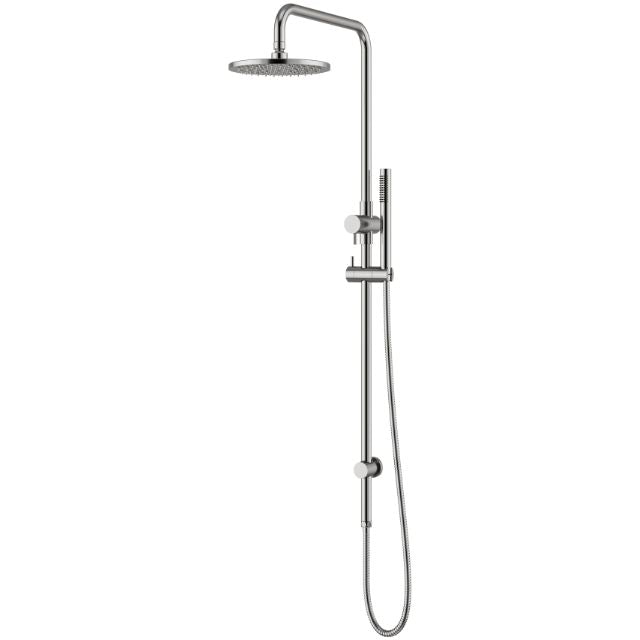 Meir Outdoor Combination Shower Rail 200mm 316 Stainless Steel MZ1004N-R-SS316 - The Blue Space