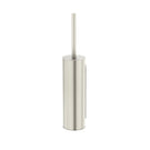 Buy Online Meir Round Toilet Brush and Holder Brushed Nickel MTO02N-R-PVDBN - The Blue Space