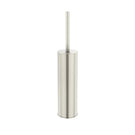 Buy Meir Round Toilet Brush and Holder Brushed Nickel MTO02N-R-PVDBN - The Blue Space