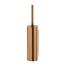 Buy Meir Round Toilet Brush and Holder Lustre Bronze MTO02N-R-PVDBZ - The Blue Space