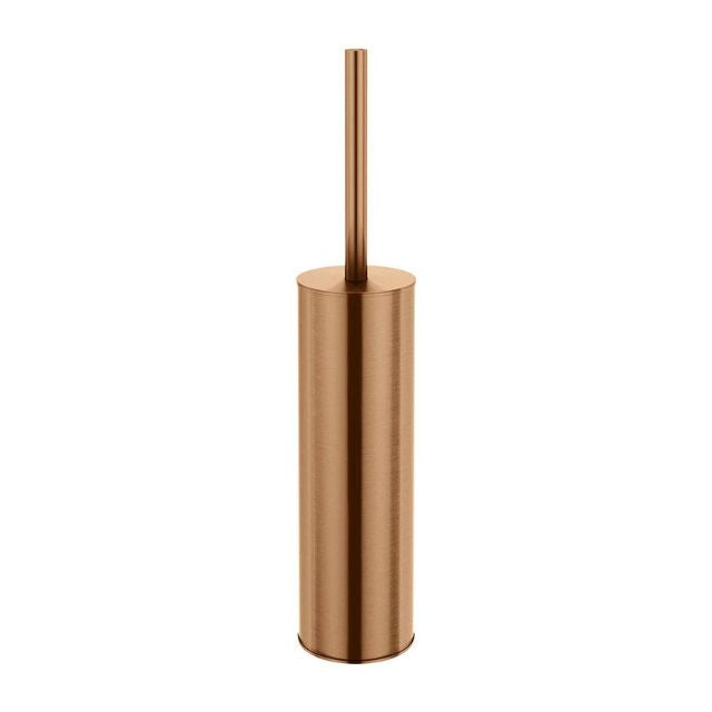 Buy Online Meir Round Toilet Brush and Holder Lustre Bronze MTO02N-R-PVDBZ - The Blue Space