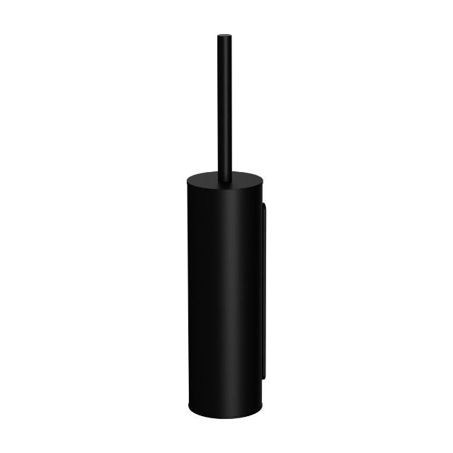 Buy Meir Round Toilet Brush and Holder Matte Black MTO02N-R -  The Blue Space