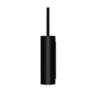 Meir Round Toilet Brush and Holder Matte Black MTO02N-R -  The Blue Space