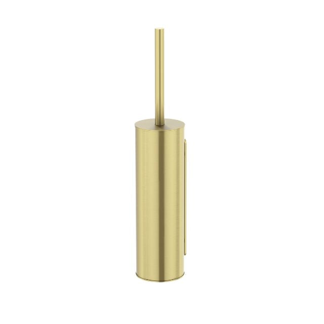 Buy Meir Round Toilet Brush and Holder Tiger Bronze MTO02N-R-PVDBB - The Blue Space