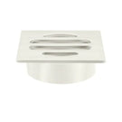 Meir Square Floor Grate Shower Drain 50mm Outlet Brushed Nickel MP06-50-PVDBN - The Blue Space