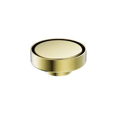 Nero 100mm Round Tile Insert Floor Waste 50mm Outlet Brushed Gold NRFW003BG - The Blue Space