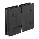 Nero 180 Degree Glass to Glass Shower Hinge 10mm Glass Matte Black NRSH102aMB - The Blue Space