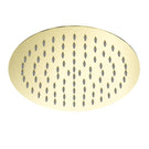 Buy Online Nero 250mm Round Stainless Steel Shower Head 4 Star Rating Brushed Gold NR507036BG - The Blue Space