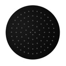 Shop Nero 250mm Round Stainless Steel Shower Head 4 Star Rating Matte Black NR507036MB - The Blue Space