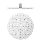 Nero 300mm Round Shower Head Matte White NRROA1202MW - The Blue Space