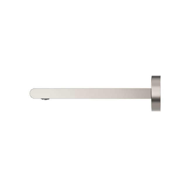 Buy Nero Bianca Fixed Basin/Bath Spout Only 200mm Brushed Nickel NR321503BN - The Blue Space