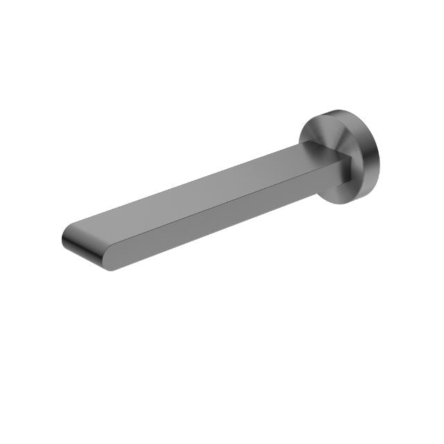 Nero Bianca Fixed Basin/Bath Spout Only 200mm Gun Metal NR321503GM - The Blue Space