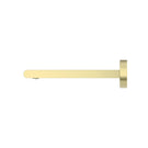Buy Online Nero Bianca Fixed Basin/Bath Spout Only 240mm Brushed Gold NR321503bBG - The Blue Space