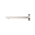 Buy Online Nero Bianca Fixed Basin/Bath Spout Only 240mm Brushed Nickel NR321503bBN - The Blue Space
