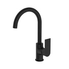 Nero Bianca Kitchen Mixer Gooseneck Spout Matte Black NR321506MB - The Blue Space