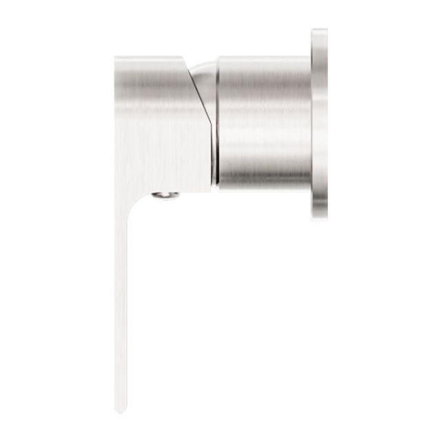 Buy Nero Bianca Shower Mixer 60mm Plate Brushed Nickel NR321511HBN - The Blue Space
