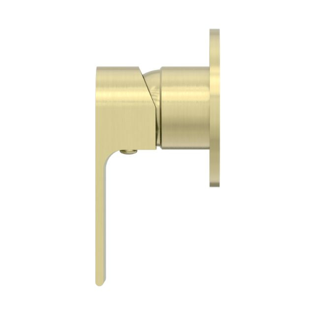 Buy Nero Bianca Shower Mixer 80mm Plate Brushed Gold NR321511DBG - The Blue Space