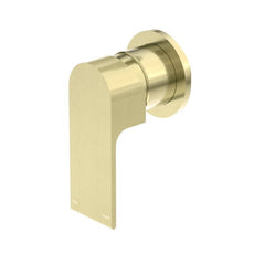 Nero Bianca Shower Mixer 80mm Plate Brushed Gold NR321511DBG - The Blue Space
