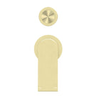 Buy Online Nero Bianca Shower Mixer With Diverter Separate Back Plate Brushed Gold NR321511GBG - The Blue Space
