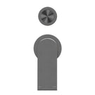 Buy Online Nero Bianca Shower Mixer With Diverter Separate Back Plate Gun Metal NR321511GGM - The Blue Space
